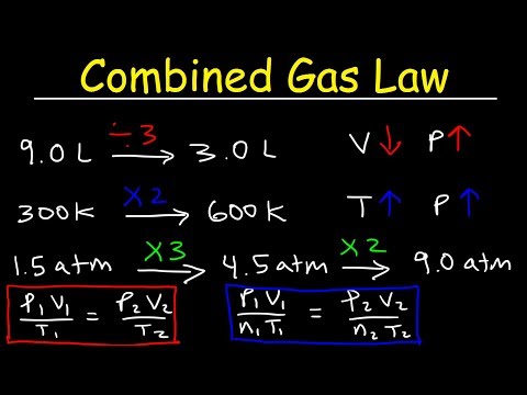 Combined Gas Law Problems