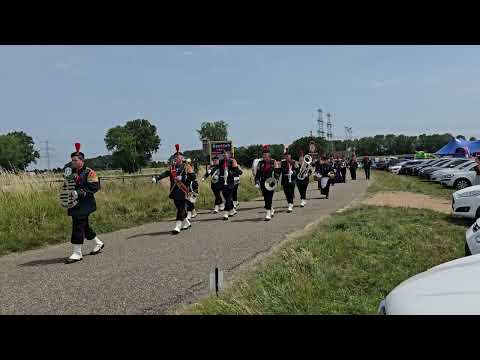Vetrek optocht Bondschuttersfeest Beegden 22 juni 2025