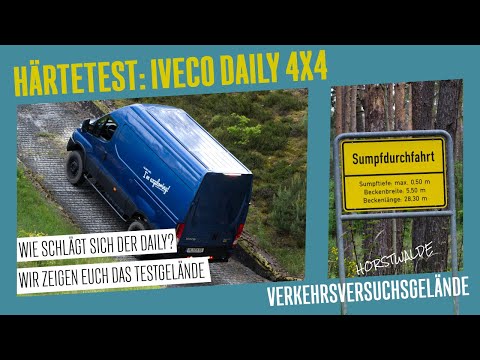 🇬🇧🇩🇪💬 EXTREMTEST:  Wir bringen den Daily 4x4 an seine Grenzen! (Verkehrsversuchsanlage Horstwalde)