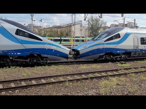 Niekończące się Pendolino . pociąg EIP "8300/1" w relacji Kołobrzeg-Kraków Główny. #etr610