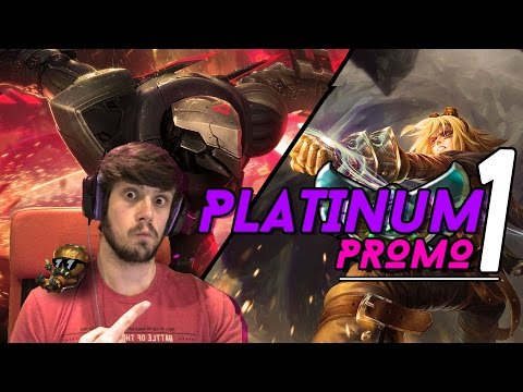 League of Legends - SEASON 6 | PLAT 1 PROMO! - HEIMERDINGER VS EZ!