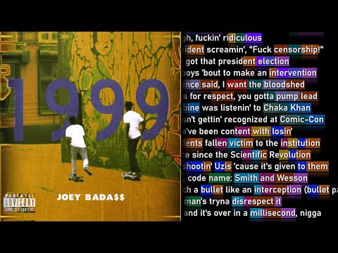 Joey Bada$$ & Capital STEEZ - Survival Tactics (Rhyme Scheme)