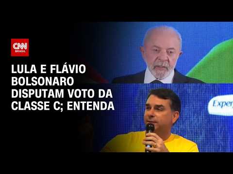 Eleições 2026: Lula e Flávio Bolsonaro disputam voto da classe C; veja análise | HORA H
