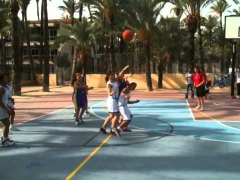 Final baloncesto-alevín-San Agustín-Villar Palasí. Sábado 7 de junio de 2014.
