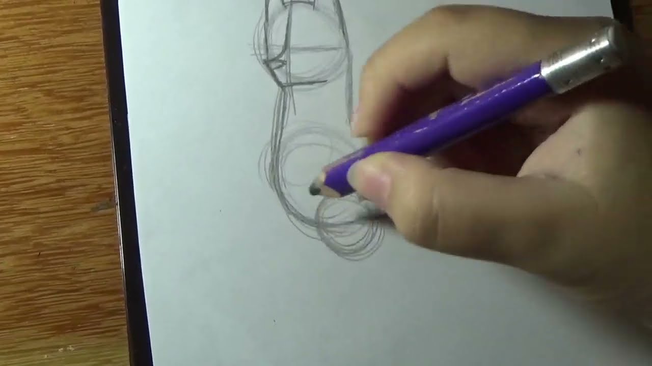 Como eu desenho lobos/drawing a wolf dibujando un lobo