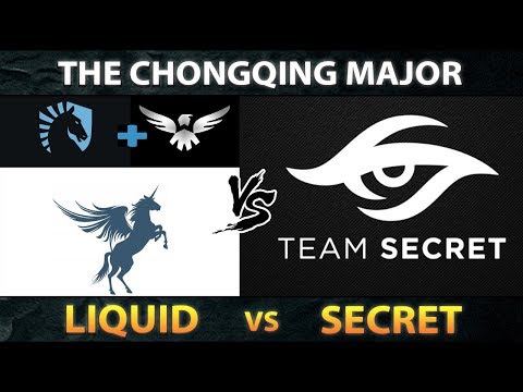 LIQUID vs SECRET Battle of LEGENDS - Liquid with New TI Winner Standin instead of Miracle - Dota 2