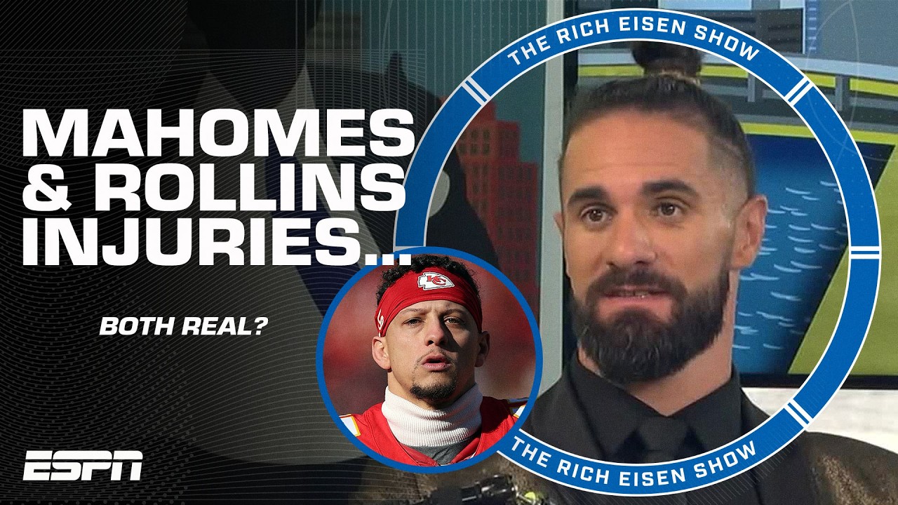 Seth Rollins CATCHES STRAYS comparing his injury to Patrick Mahomes 🍿 | The Rich Eisen Show