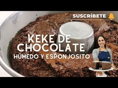 CHOCOLATE CAKE! Easy, moist, and chocolatey! In simple steps - Sandra Jarufe - Pastry Shop