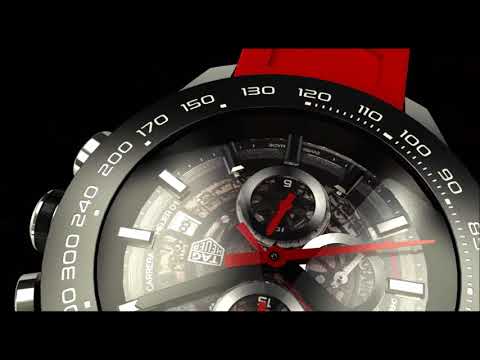 Watch Tag Heuer Carrera 3D animation
