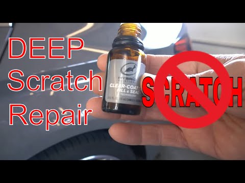 This Is When You Need The Filling Capabilities Of Turtle Wax Hybrid Solutions Scratch Repair Kit!!