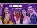 Ram Pothineni Bhagyashri Borse Hilarious Fun Interview With Sreemukhi Andhra King Taluka V6
