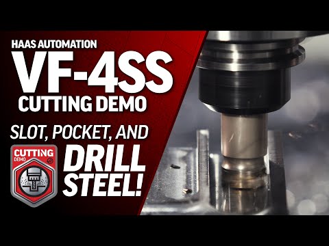Milling Deep Pockets in Steel on Haas VF-4SS - Haas Automation, Inc.