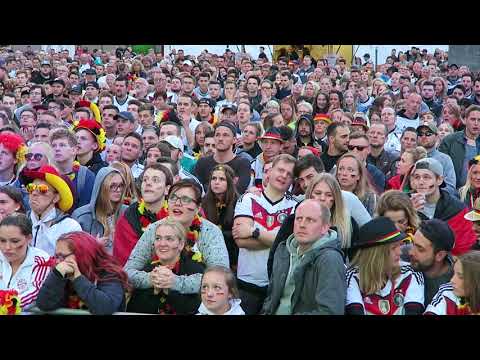 Public Viewing Deutschland - Schweden in Remscheid WM 2018 #GERSWE Teil 1