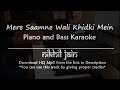 Mere Samne Wali Khidki Mein | Padosan | Kishore Kumar | Best Piano karaoke | Karaoke with lyrics