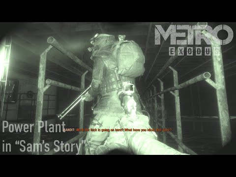 Power Plant in “Sam’s Story”: Stealth on Ranger Hardcore in “Metro Exodus”