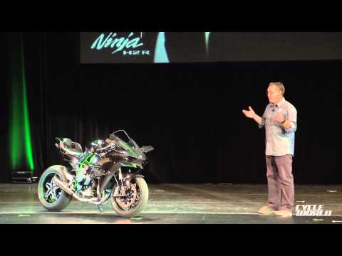 Kawasaki Ninja H2R Superbike Presentation Video From AIMExpo 2014