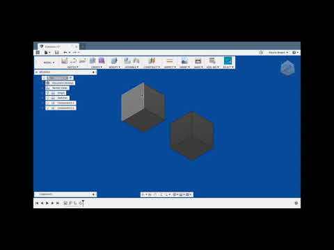 Assemblaggio componenti su Fusion 360