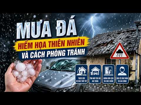 MƯA ĐÁ – HIỂM HỌA THIÊN NHIÊN VÀ CÁCH PHÒNG TRÁNH