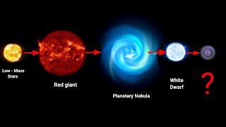What happens to a white dwarf when it dies