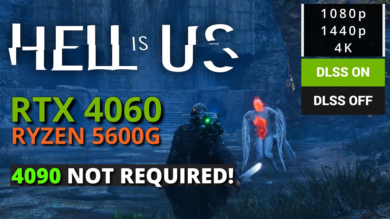 Hell is Us DEMO on RTX 4060 - 1080p/1440p/4K