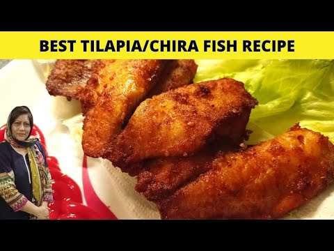 Tilapia Fish Recipe - Tilapia Fish Fry - Delicious Fish Fillets - Sajida Food Secrets