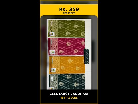 Zeel Fancy Bandhani – product video thumbnail
