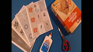 Maiden in the Forest Print and Play Game Construction