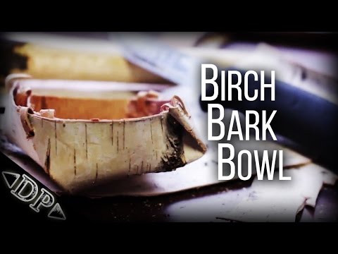 DIY Birch Bark Bowl