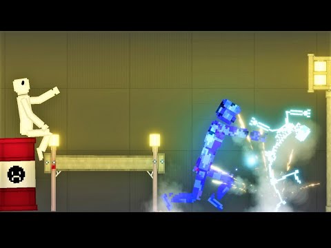 Futuristic Battles in People Playground