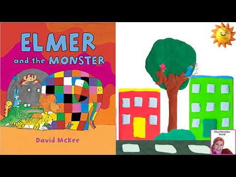 Elmer and the Monster💖📚Kids Books Read Aloud