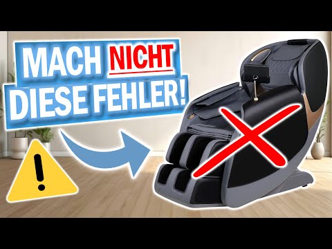 MASSAGESESSEL kaufen: ❌ Vermeide diese 5 Fehler! ❌