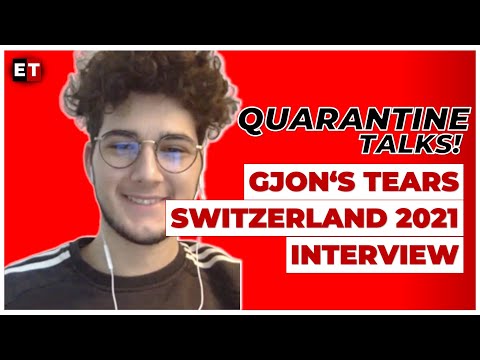 INTERVIEW: Gjon's Tears (🇨🇭Switzerland Eurovision 2020 & 2021) (w/ Turkish subtitles)