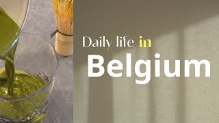 Japanese daily life in Belgium | ベルギー雪の日のお家時間 |Spend a relaxing time at home on snowy days | そしてご報告