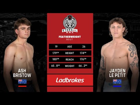 Eternal MMA 100: Ash Bristow VS Jayden Le Petit | FULL FIGHT