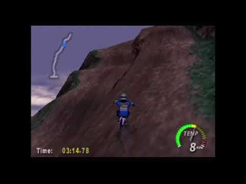 Excitebike 64 - Hill Climb Mode (Actual N64 Capture)