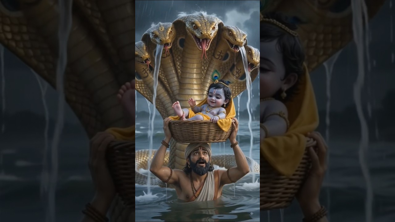 श्री कृष्ण जन्म  #shorts #youtubeshorts  #mythology  #devotional  #bhakti