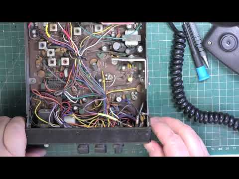 Harvard H403 Good Buddy CB27/81 UKFM CB radio - Resurrection of scrap chassis