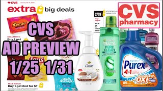 CVS AD PREVIEW (1/25 - 1/31)