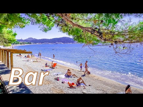 Bar in Stunning 4K: A Walking Tour of Montenegro’s Jewel
