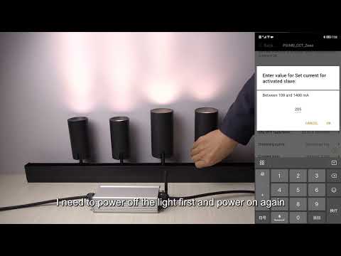 LED Driver Casambi Master Slave 48V Single Color CCT Dimming