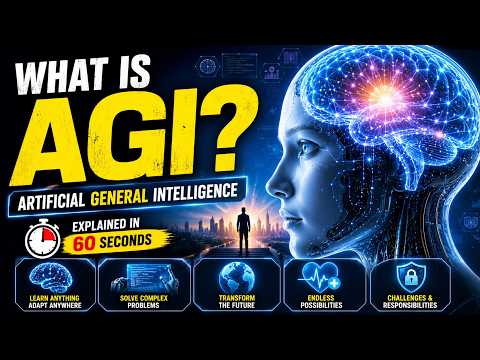 ¿Qué es la IAG? Inteligencia Artificial General Explicada en 60 Segundos