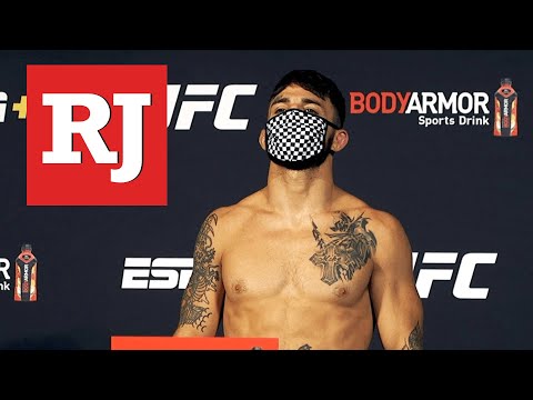 Mike Perry says his girlfriend did great as his lone cornerperson at UFC on ESPN 12 Video