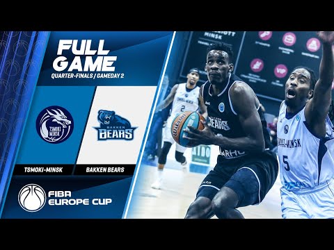 Tsmoki-Minsk v Bakken Bears - Full Game - FIBA Europe Cup 2019-20