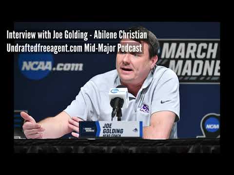Joe Golding on the experience of fame after taking Abilene Christian to March Madness