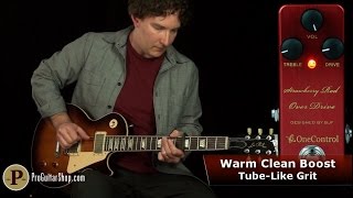 Video thumbnail for One Control Strawberry Red Overdrive by ProGuitarShopDemos
