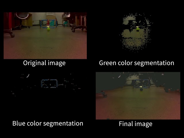 DeepSoccer segmentation test