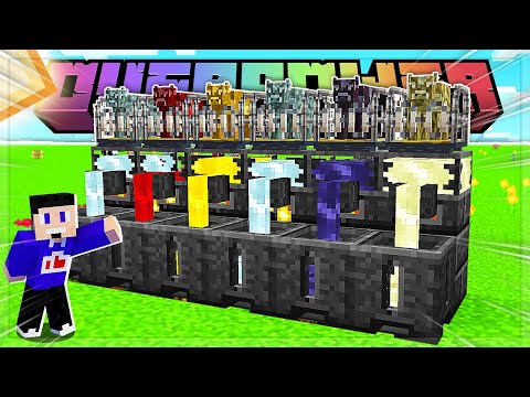 Hoa Bằng Len - I MADE A FARM WITH ALL THE ORE COWS #14 -MINECRAFT OVERPOWER (OPCRAFT)
