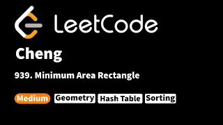 YouTube video 'LeetCode 939. Minimum Area Rectangle'