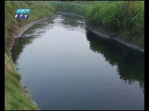 গাজীপুরে মকশ বিলে দুষিত বর্জ্য