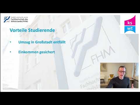 BWL Studium an der Kaufmännischen Schule Waldshut & der FHM Bielefeld